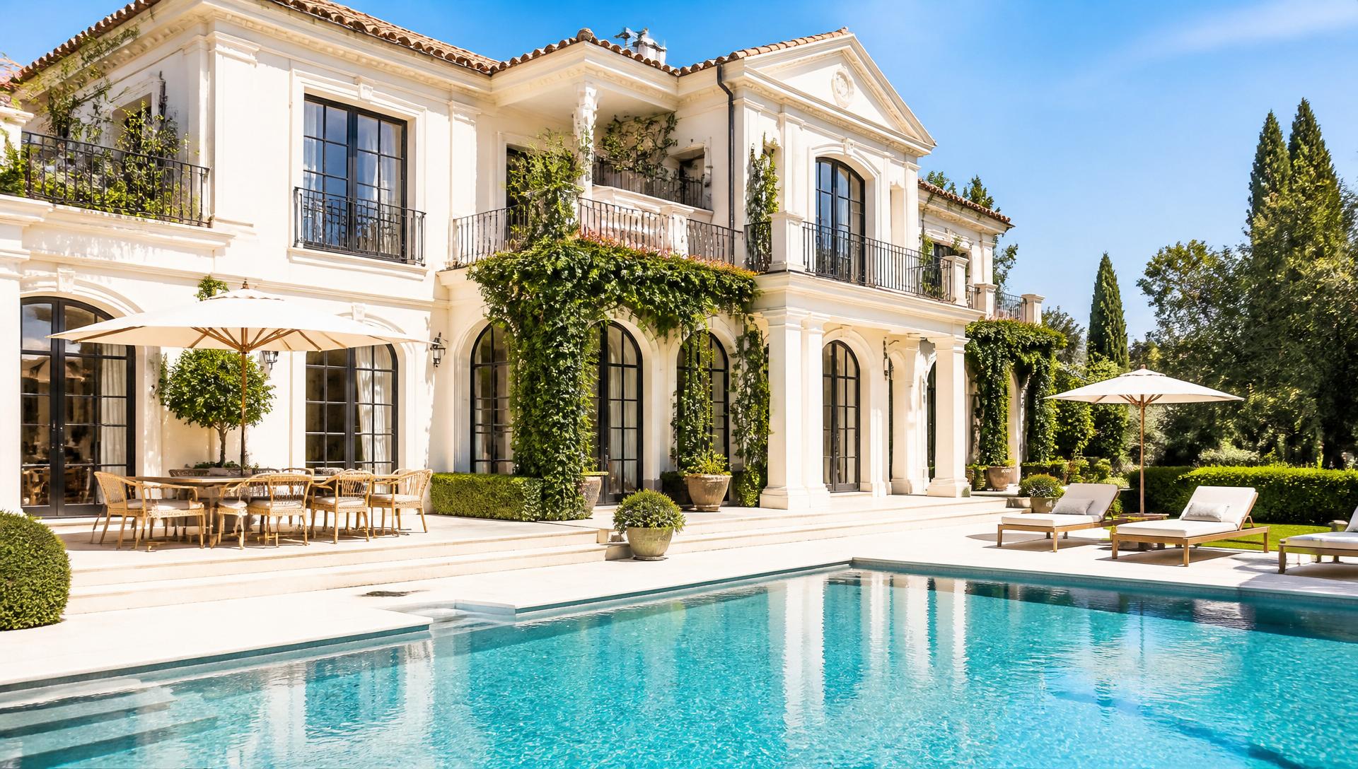 Magnifique villa avec piscine en plein soleil